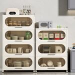 Multi-functiona with Drawers Flexible Plastic Rack - Image 7